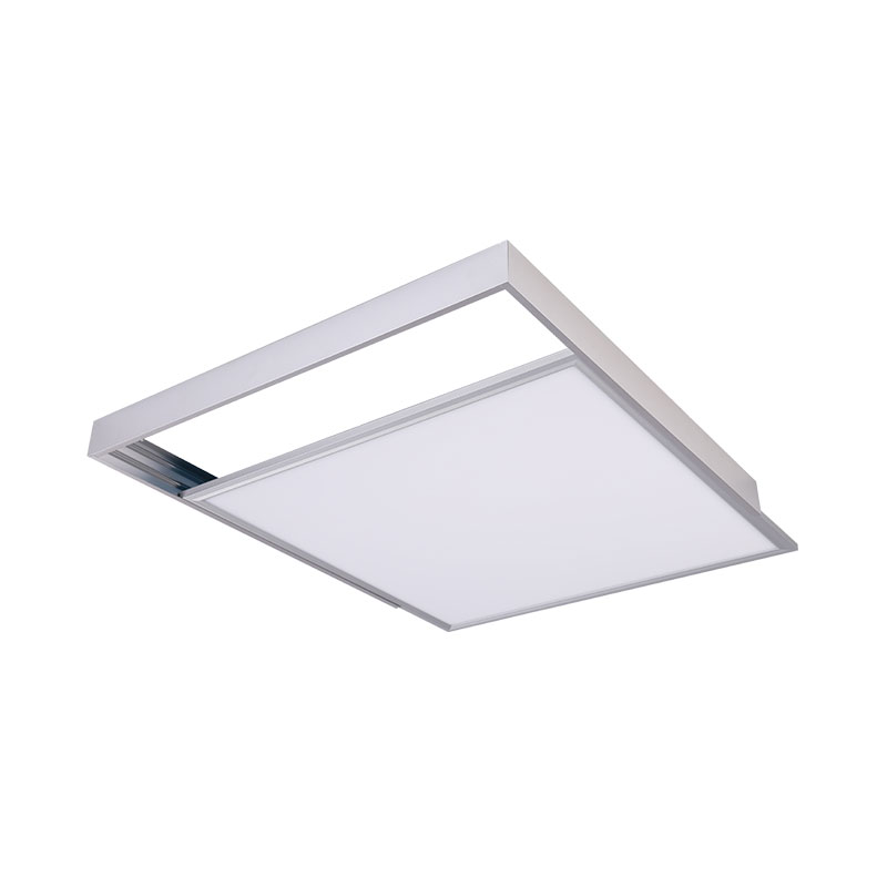 Screwless recessed ceiling frame for 600*600mm led panel light installation